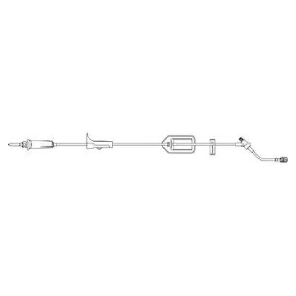 IV Administration Set Filterflow Crst Inj Site: 6 98 15Drp 23mL 50/Ca